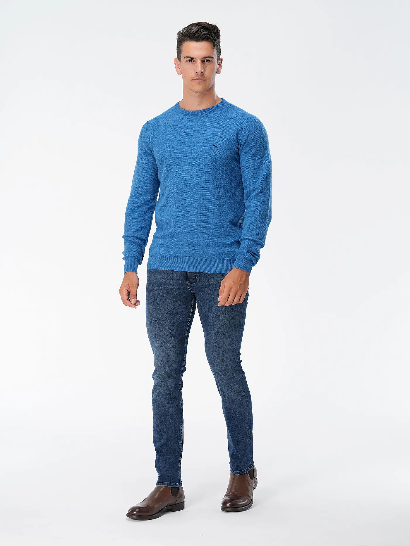 FYNCH HATTON | Pullover | blau